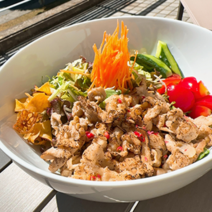 バラ肉の炙り焼き